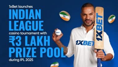 1xBet Launches Indian Casino League Tournament With ₹3 Lakh Prize Pool During IPL 2025