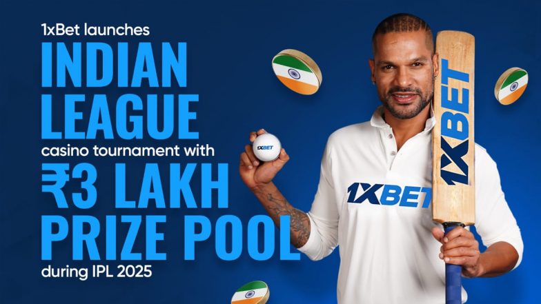1xBet Launches Indian Casino League Tournament With ₹3 Lakh Prize Pool During IPL 2025