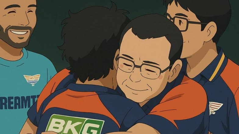 Lucknow Super Giants Owner Sanjiv Goenka Joins Ghibli Trend After Team's Victory in SRH vs LSG IPL 2025 Match (See Picture)