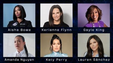 Jeff Bezos’ Blue Origin Announces Crew for New Shepard’s 31st Mission: Katy Perry, Lauren Sanchez and More To Fly on Its 11th Human Flight; Check Details