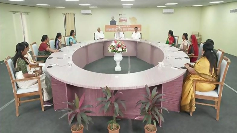 PM Modi Interacts With ‘Lakhpati Didis’ in Gujarat’s Navasari on International Women’s Day