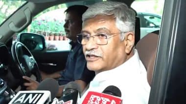 Ramji Lal Suman ‘Traitor’ Remark Row: Union Minister Gajendra Singh Shekhawat Slams Samajwadi Party MP, Says ‘Babur and Rajput Leader Rana Sanga Can Never Be Compared’ (Watch Video)