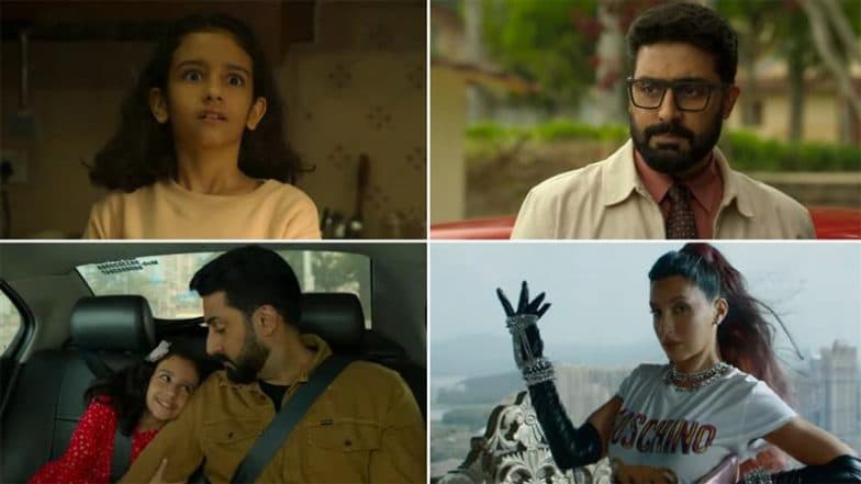 ‘Be Happy’ Trailer: Abhishek Bachchan's Single Dad Tries to Make His Daughter Happy in Remo D’Souza’s Dance Movie Co-Starring Nora Fatehi (Watch Video)