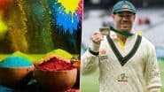 Holi 2025: Former Australian Cricketer David Warner Extends Holi Wishes Via Instagram Post