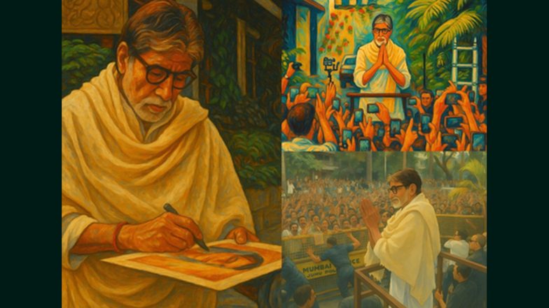 Megastar Amitabh Bachchan Catches the Viral Ghibli Bug: Invades the World