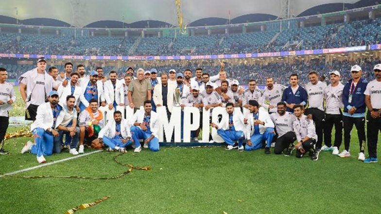 BCCI Hails India Cricket Team’s Unbeaten Run to ICC Champions Trophy 2025 Glory