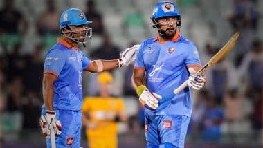 IML 2025: Yuvraj Singh Smashes 7 Sixes As India Masters Thrash Australia Masters in Semifinals by 94 Runs To Enter Final