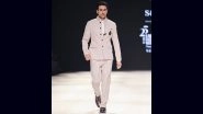 Lakme Fashion Week X FDCI 2025: Ibrahim Ali Khan Turns Showstopper for Designers Shantnu and Nikhil (Watch Video)