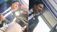 GRP Constable Insists Wife Travel in AC Train Compartment Without Ticket, Dispute Erupts With TTE (Watch Video)