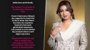 Shreya Ghoshal's X Account Hacked; Singer Alerts Fans About Spam and Phishing Links (Read Post)