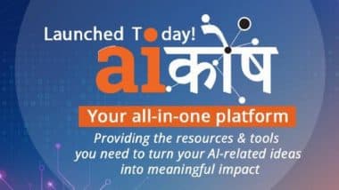 AI Kosha: MeitY Launches Platform To Empower Indian Researchers, Entrepreneurs, and Startups To Build State-of-the-Art AI Applications and Solutions