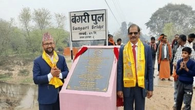 World News | Nepal: Bridge Built with Indian Assistance Inaugurated in Birgunj