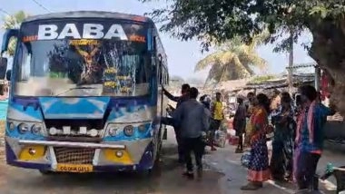 India News | Bus Service Begins in Insurgency-hit Chhattisgarh's Last Village Pamed