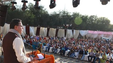 India News | Uttarakhand CM Dhami Participates in Uttarayani-Makarain Mahotsav in Ghaziabad