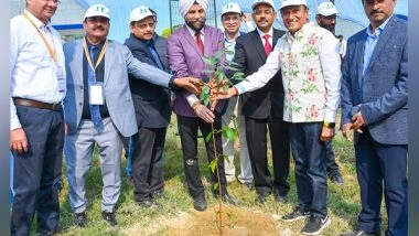 Business News | Dr. Dinesh Shahra Celebrates Green Gold Day at HBTU, Spreading the Message of Sustainability & Giving Back