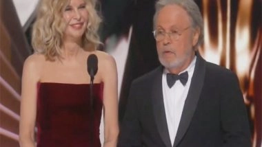 Entertainment News | Meg Ryan, Billy Crystal Reunite at Oscars, Bringing 'When Harry Met Sally' Magic to the Stage