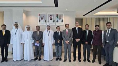 World News | India, UAE Hold Talks on India-Middle East-Europe Economic Corridor