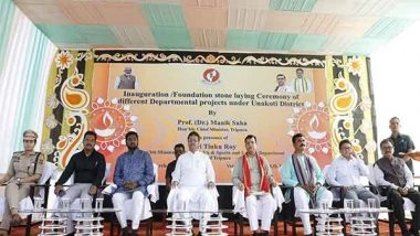 India News | Tripura CM Manik Saha Inaugurates15 Projects in Unakoti District