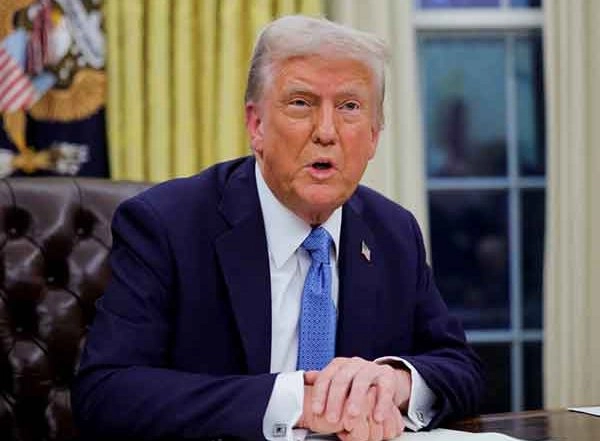 World News | Amid Trade War, Trump Warns Canada of Reciprocal Tariff by Like Amount