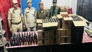 India News | Assam: Police Seizes 102 Litres of IMFL and Drugs in Two Separate Operations in Cachar