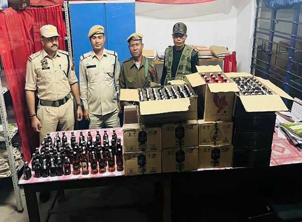 India News | Assam: Police Seizes 102 Litres of IMFL and Drugs in Two Separate Operations in Cachar