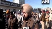 India News | Farmers Protest at Golden Gate, Punjab Police Deploys Forces