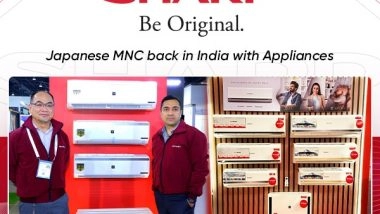 Business News | SHARP Marks Its Comeback in the Indian AC Industry with the Launch of Reiryou, Seiryo & Plasma Chill Series