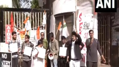 India News | Congress Workers Stage Protest at Jadavpur University to Demand Student Union Elections
