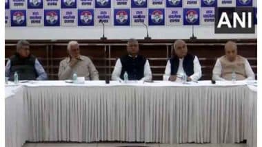 India News | Haryana: Congress Holds Meeting Ahead of Budget Session, Decision on LoP Left for High Command