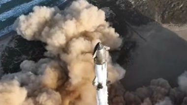 World News | SpaceX Loses Starship Rocket in Eighth Test Flight, Completes Catch of Super Heavy Booster