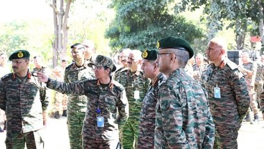 India News | General Upendra Dwivedi Reviews Operational Preparedness of Formation for Developments Along Northern Borders