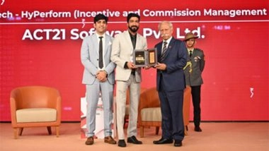 Business News | HyPerform Receives 'Excellence in Fintech' Award at ET NOW Business Conclave & Awards 2025