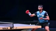 Sports News | Talent-packed WTT Star Contender Chennai Set for Record-breaking Main Draw with 13 Indian Entries