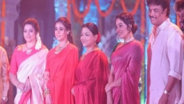 Entertainment News | Nayanthara's Mookuthi Amman 2 Goes on Floors with Puja Ceremony in Chennai