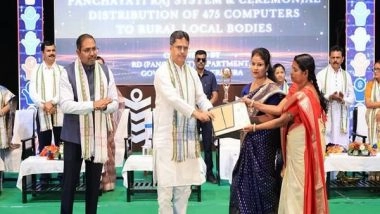 India News | Tripura: Govt Strengthening Panchayats for Sustainable Development, Says CM Manik Saha