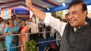 India News | Assam: CM Sarma Lays Foundation Stone for Pontoon Bridge Connecting Mojoli and Rani Chapori