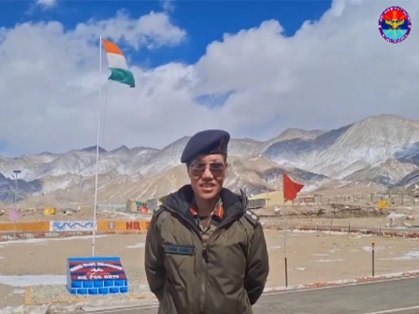 Armed Forces Salute Col Ponung Doming Commanding Highest Task Force of BRO on Women’s Day