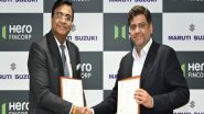 Auto News |  Maruti Suzuki Partners with Hero FinCorp Limited for Retail Car Financing