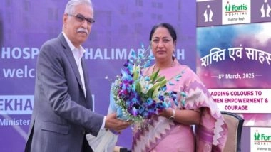 India News | Shalimar Bagh: Fortis Hospital Holds Equality Walkathon to Celebrate International Women's Day