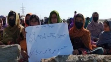 World News | Balochistan: Protests Erupt in Kech over Enforced Disappearance of Security Guard