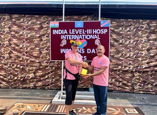 World News | Indian Hospital in Congo Celebrates Women's Day, Highlights Contributions of Women in Peacekeeping