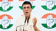 World News | Congress' Pawan Khera Slams Government over 'reducing' Tariff Under Trump's Pressure