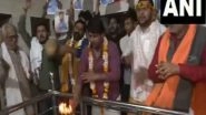 India News | Varanasi Cricket Fans Perform 'aarti', Pray for India's Victory in ICC Champions Trophy Final