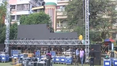 India News | West Bengal: Siliguri Municipality Sets Up Giant Screen for Fans Ahead of Champions Trophy Final