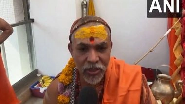 India News | Jagadguru Shankaracharya Condemns Defacement of California BAPS Temple, Calls It 'Cowardly Act'