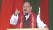 India News | 'Tripura is Moving Towards Bright Future Under PM's Leadership': BJP's Nadda at Tripura
