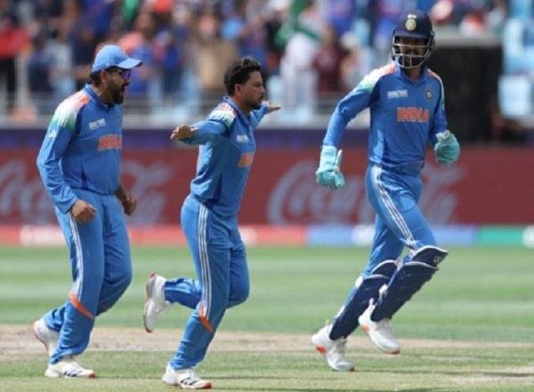 Sports News | Champions Trophy 2025: India Cast Spin Web to Bamboozle Kiwis in Final