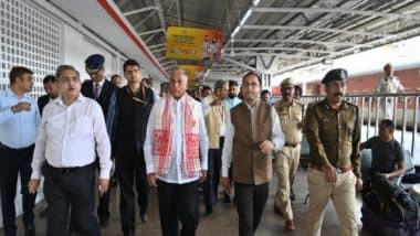 India News | MoS Railways V Somanna Concludes 3-day Assam Visit, Reviews Various Developmental Projects