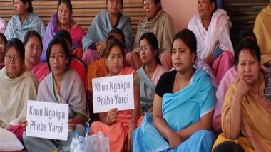 India News | Manipur: Meiti Women Protest, Urge Amit Shah to End the Two-year-old Turmoil