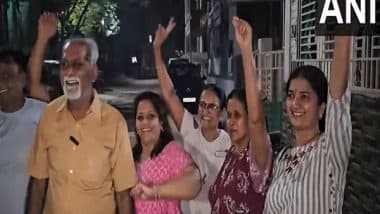 Sports News | Axar Patel's Family Celebrates India's Champions Trophy Win